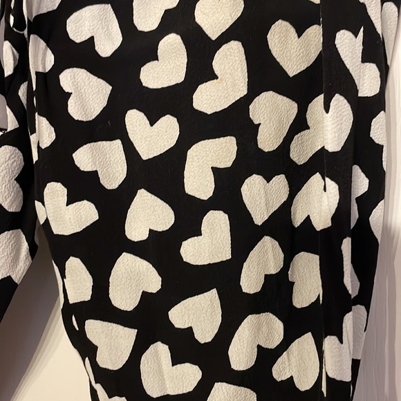 Kate Spade Dancing Hearts pull on drawstring jogger pants XS size 0 - Picture 4 of 8